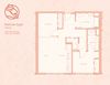 The Warren Two Bedroom Two Bathroom Floor Plan The Warren Two Bedroom Two Bathroom Floor Plan